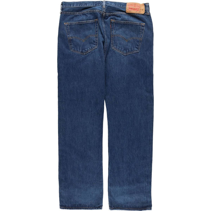 Levi's 501 straight denim pants for men, size W37 cotton blue type Vintage Second Hand