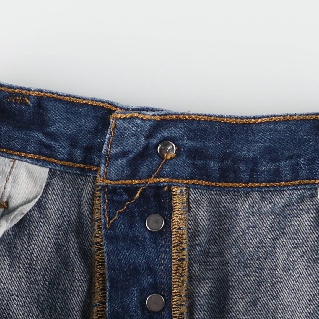 Levi's 501 straight denim pants for men, size W37 cotton blue type Vintage Second Hand