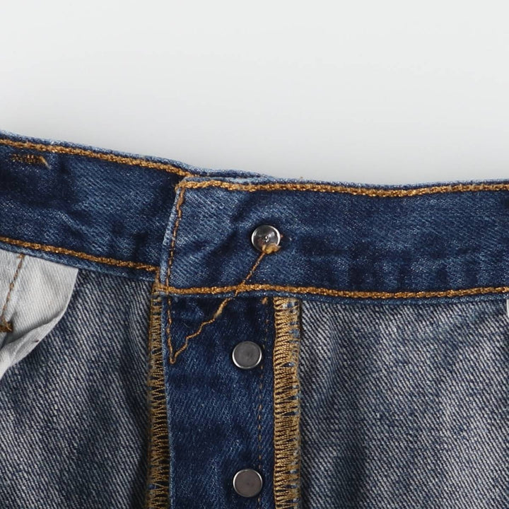 Levi's 501 straight denim pants for men, size W37 cotton blue type Vintage Second Hand