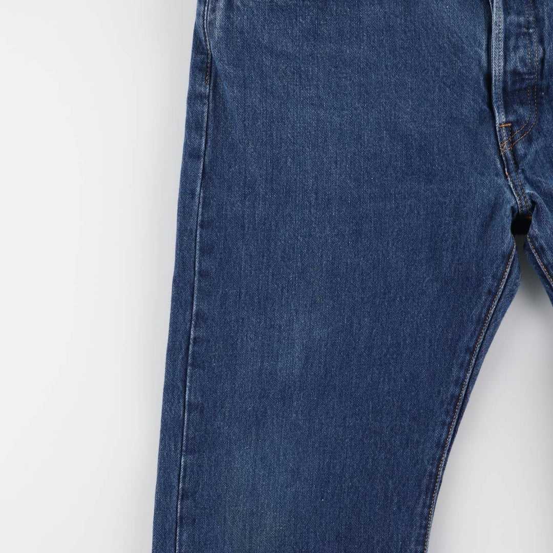 Levi's 501 straight denim pants for men, size W37 cotton blue type Vintage Second Hand