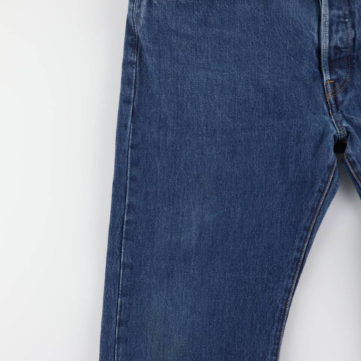 Levi's 501 straight denim pants for men, size W37 cotton blue type Vintage Second Hand