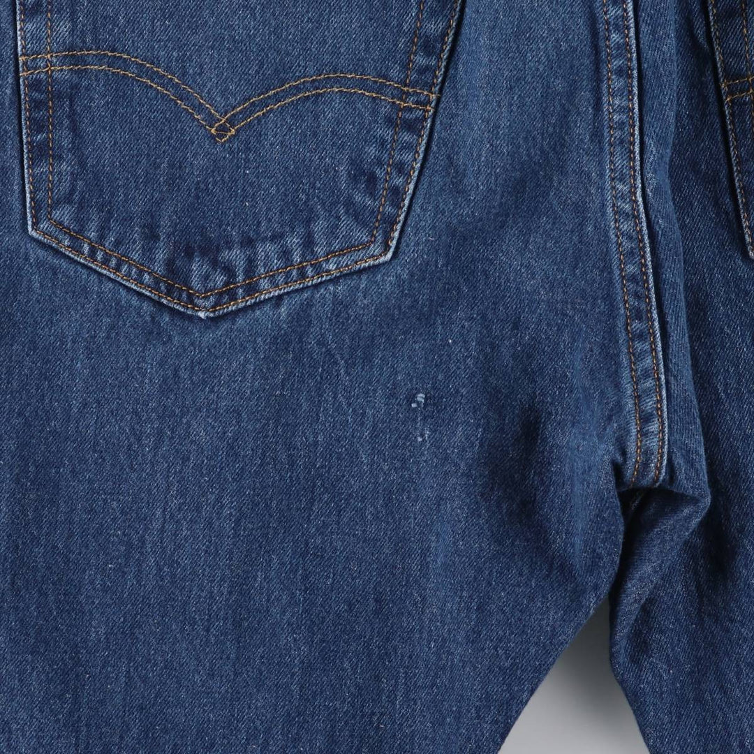 Levi's 501 straight denim pants for men, size W37 cotton blue type Vintage Second Hand