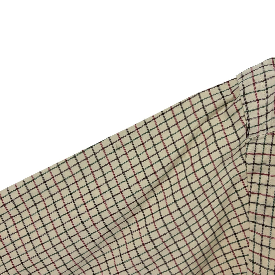 Ralph Lauren Classic Fit Long Sleeve Button Down Check Shirt Men's XL cotton Vintage Second Hand