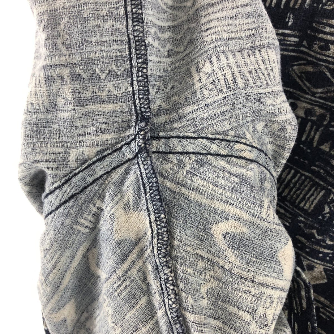 Columbia Sportswear Company All-over Hawaiian Aloha Shirt, Men's XL cotton blue type Vintage Second Hand