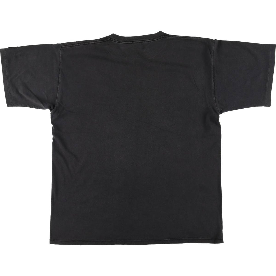 90'S Starter NBA Chicago Bulls Sports Print T-Shirt Men's XL Vintage unclear black type Vintage Second Hand