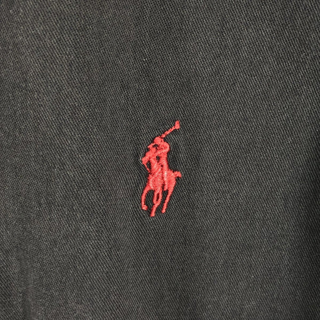 Ralph Lauren long sleeve button down shirt, men's size M cotton black type Vintage Second Hand