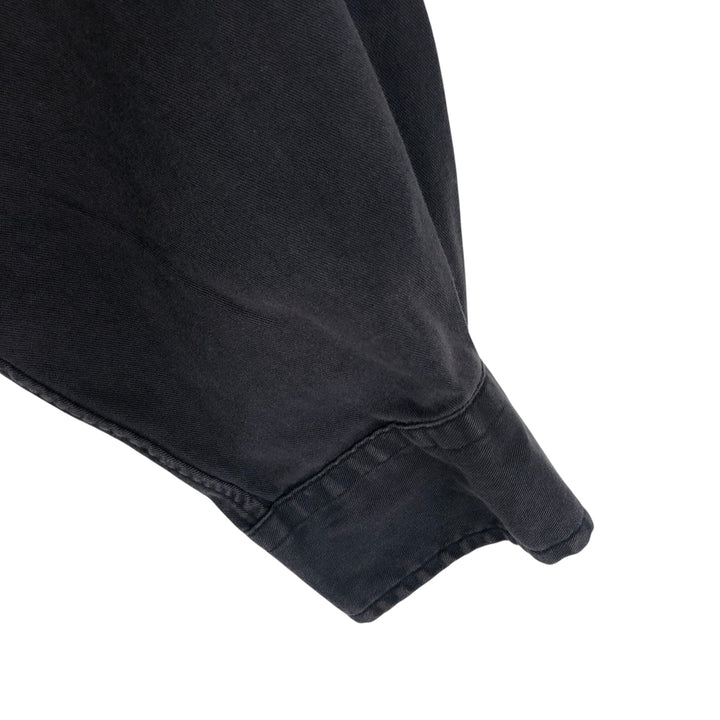 Ralph Lauren long sleeve button down shirt, men's size M cotton black type Vintage Second Hand