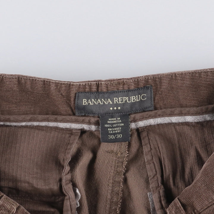 00'S Banana Republic Corduroy Pants Men's W31 cotton brown type Vintage Second Hand