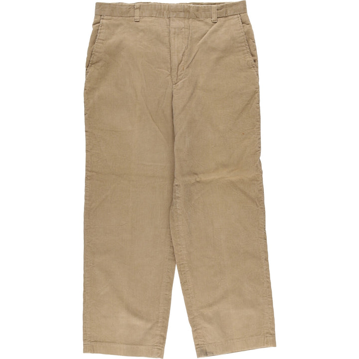 Corduroy pants for men, equivalent to W33 cotton Beige type Vintage Second Hand