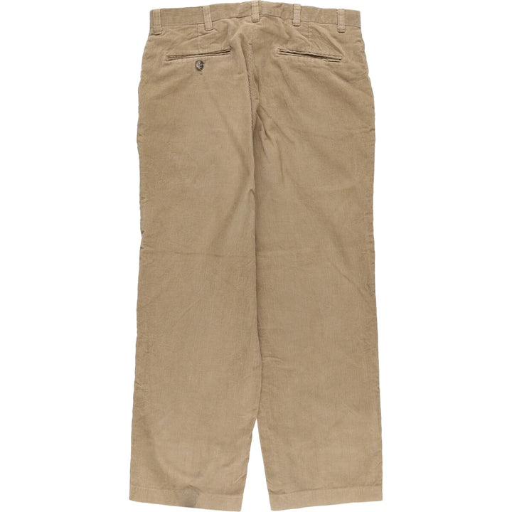 Corduroy pants for men, equivalent to W33 cotton Beige type Vintage Second Hand