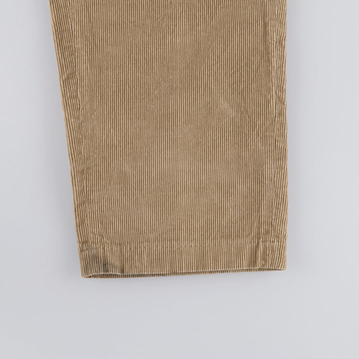 Corduroy pants for men, equivalent to W33 cotton Beige type Vintage Second Hand
