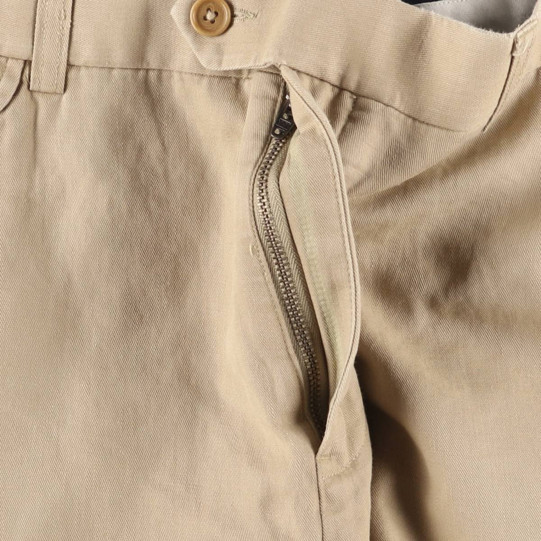 Ralph Lauren POLO by Ralph Lauren linen pants, slacks, men's size w37 linen Beige type Vintage Second Hand