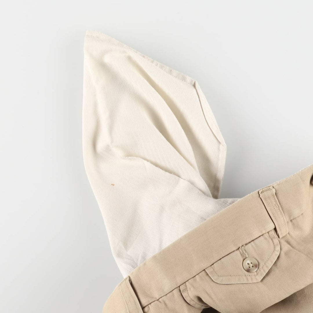 Ralph Lauren POLO by Ralph Lauren linen pants, slacks, men's size w37 linen Beige type Vintage Second Hand