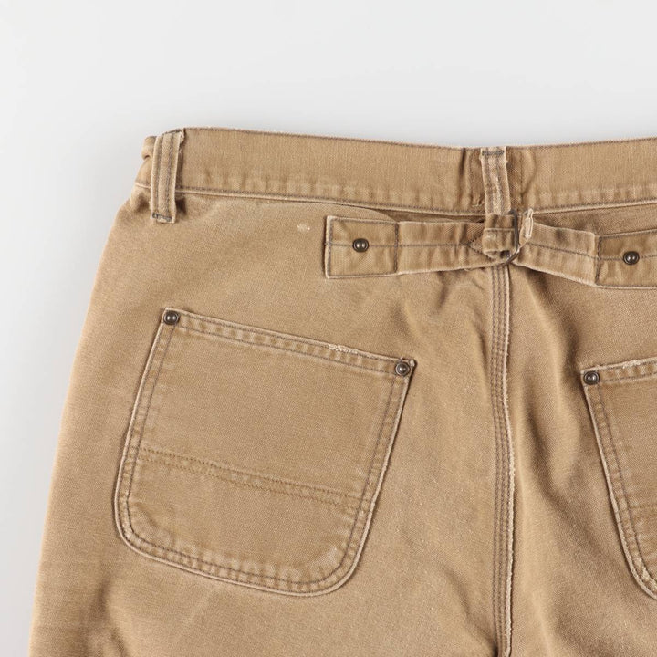 Carhartt MICHIGAN PANT Duck Work Pants Men's W36 equivalent cotton ocher yellow type Vintage Second Hand