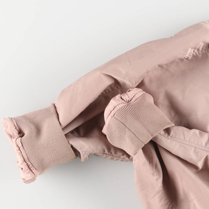 LOONEY TUNES Bugs Bunny USAIR FORCE Military Flight Jacket Women's XL Size unknown pink type Vintage Second Hand