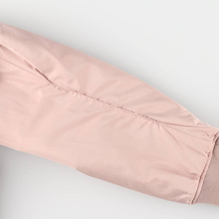 LOONEY TUNES Bugs Bunny USAIR FORCE Military Flight Jacket Women's XL Size unknown pink type Vintage Second Hand