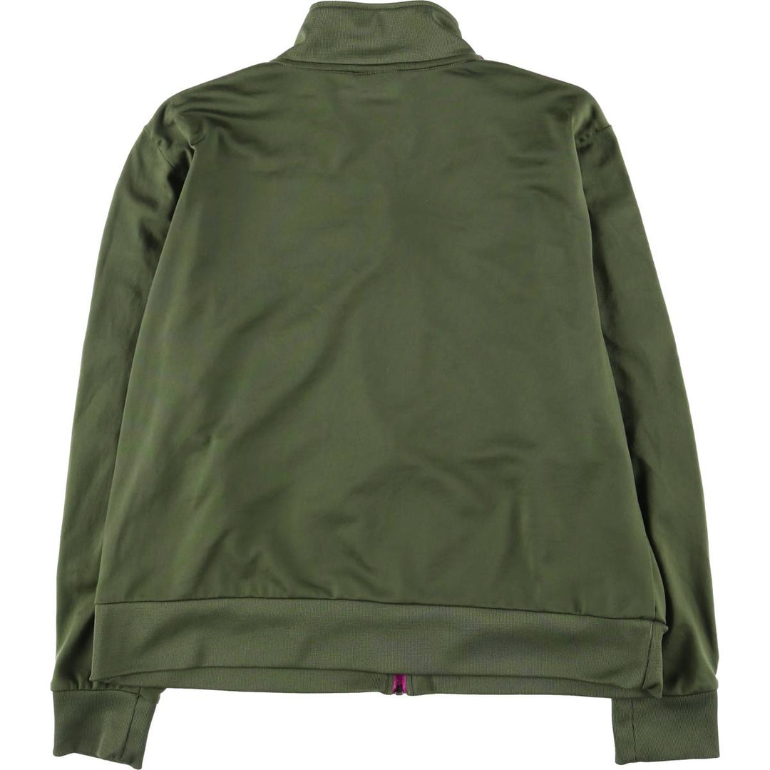 UMBRO jersey track jacket, women's size XXL polyester Khaki type sage green Vintage Second Hand