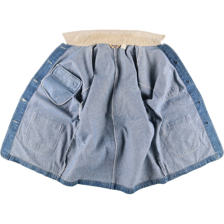 NORTHWEST BLUE denim coveralls, women's size M, vintage unclear blue type Vintage Second Hand