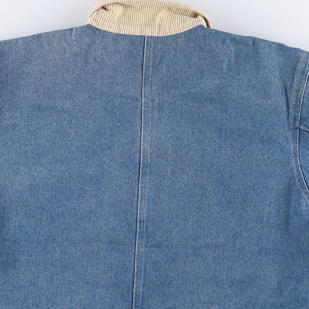 NORTHWEST BLUE denim coveralls, women's size M, vintage unclear blue type Vintage Second Hand