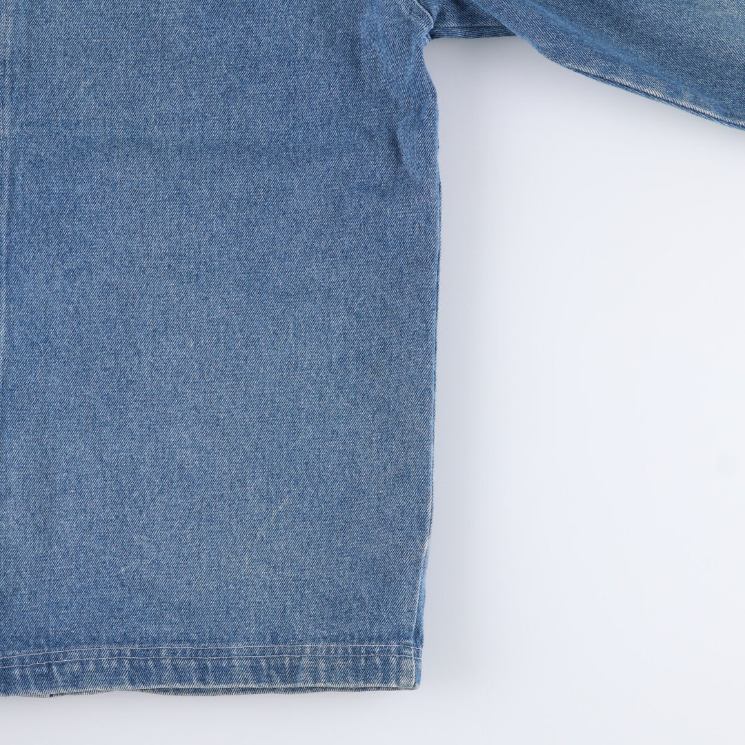 NORTHWEST BLUE denim coveralls, women's size M, vintage unclear blue type Vintage Second Hand