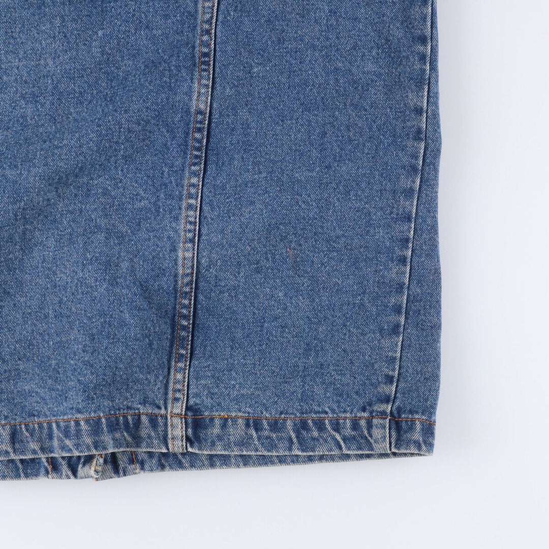 80s-90'S Bill Blass denim coveralls, women's size L, vintage cotton blue type Vintage Second Hand