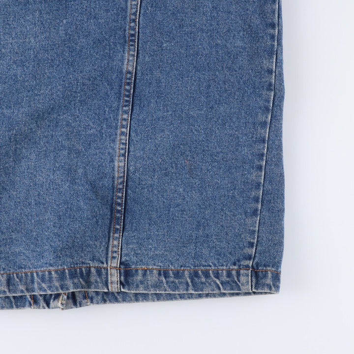 80s-90'S Bill Blass denim coveralls, women's size L, vintage cotton blue type Vintage Second Hand