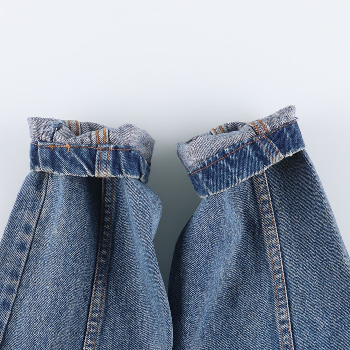 80s-90'S Bill Blass denim coveralls, women's size L, vintage cotton blue type Vintage Second Hand