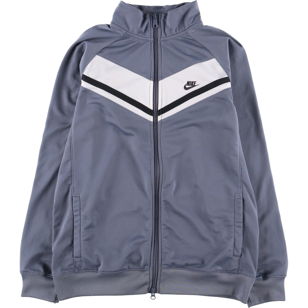 Nike Jersey Track Jacket Women's XL polyester gray type Vintage Second Hand