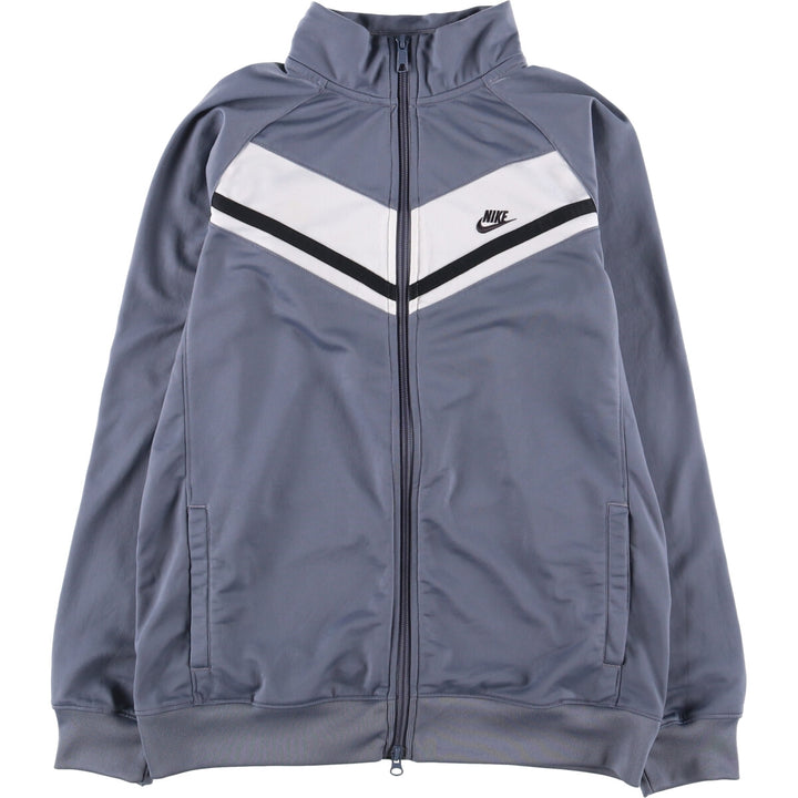 Nike Jersey Track Jacket Women's XL polyester gray type Vintage Second Hand