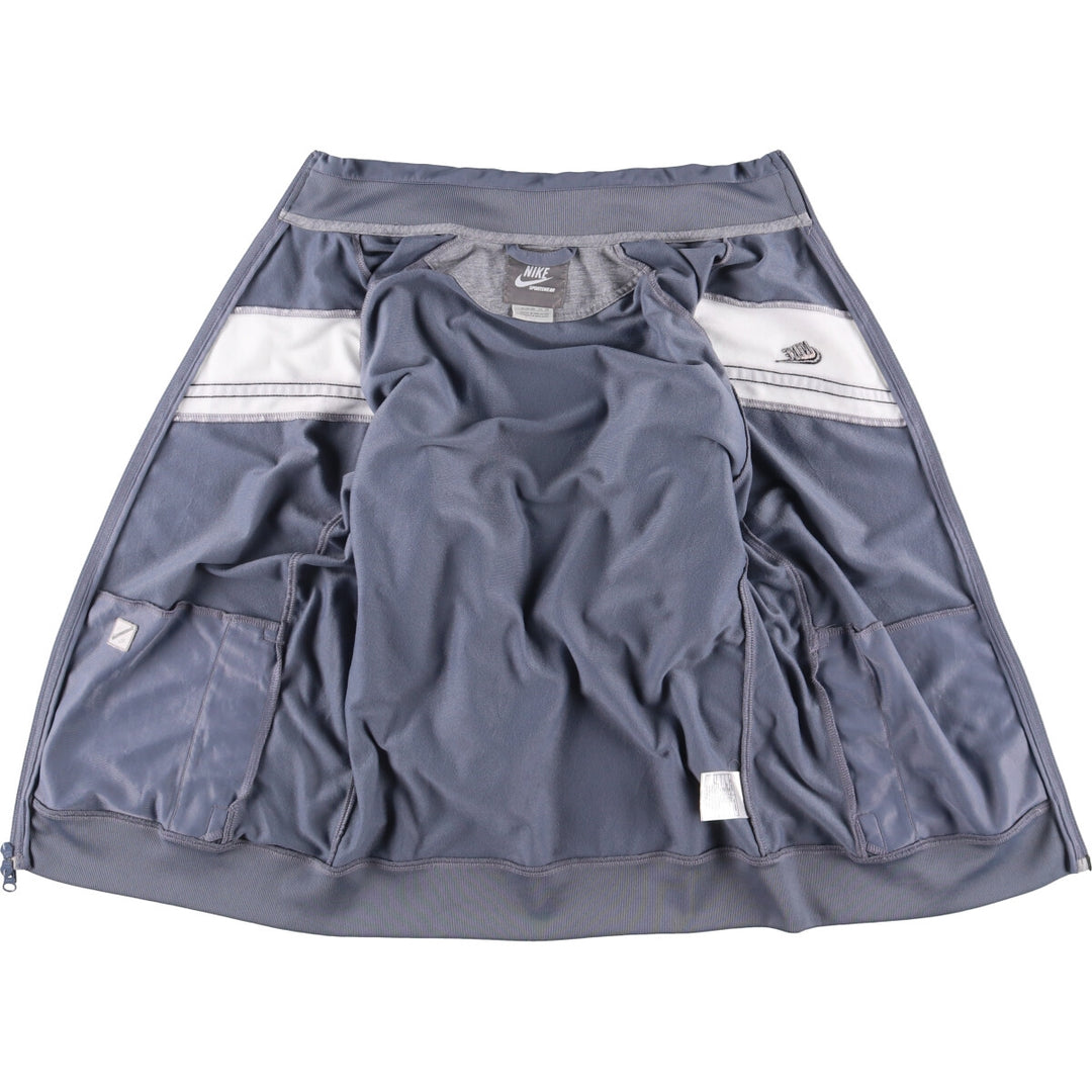 Nike Jersey Track Jacket Women's XL polyester gray type Vintage Second Hand