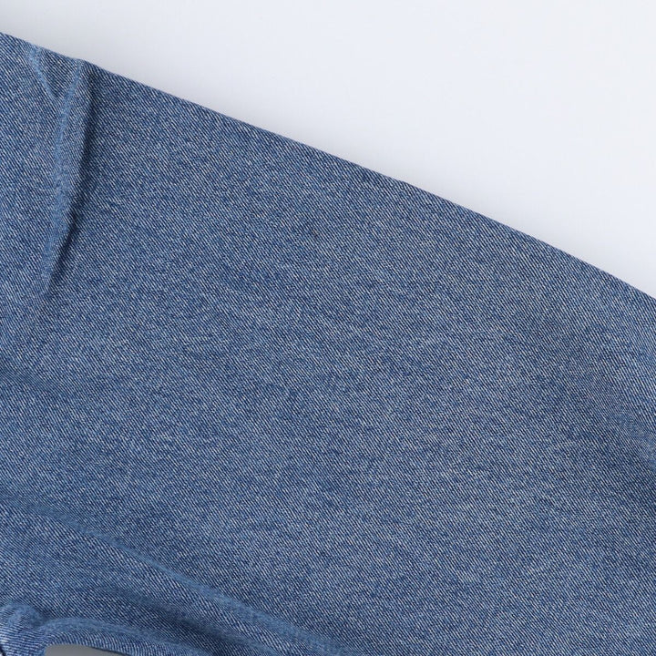 Eddie Bauer denim jacket, denim jacket, women's XL size cotton blue type Vintage Second Hand