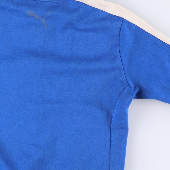 PUMA Jersey Track Jacket Women's M size unclear blue type Vintage Second Hand