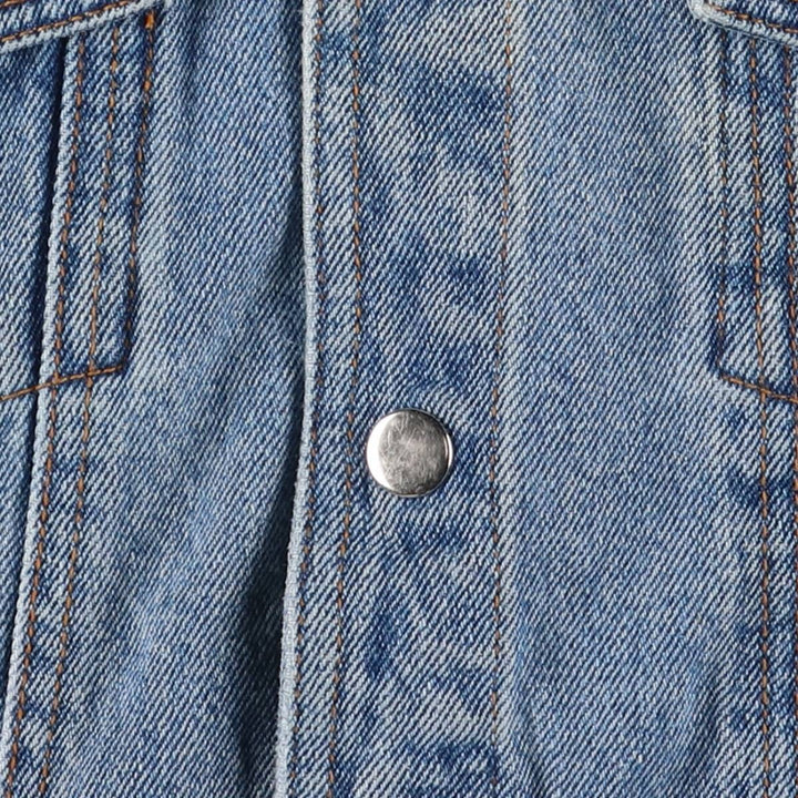 CARTOON NETWORK WACKY RACING Cartoon Network Tom and Jerry Denim Jacket G-Jean Women's M cotton blue type Vintage Second Hand