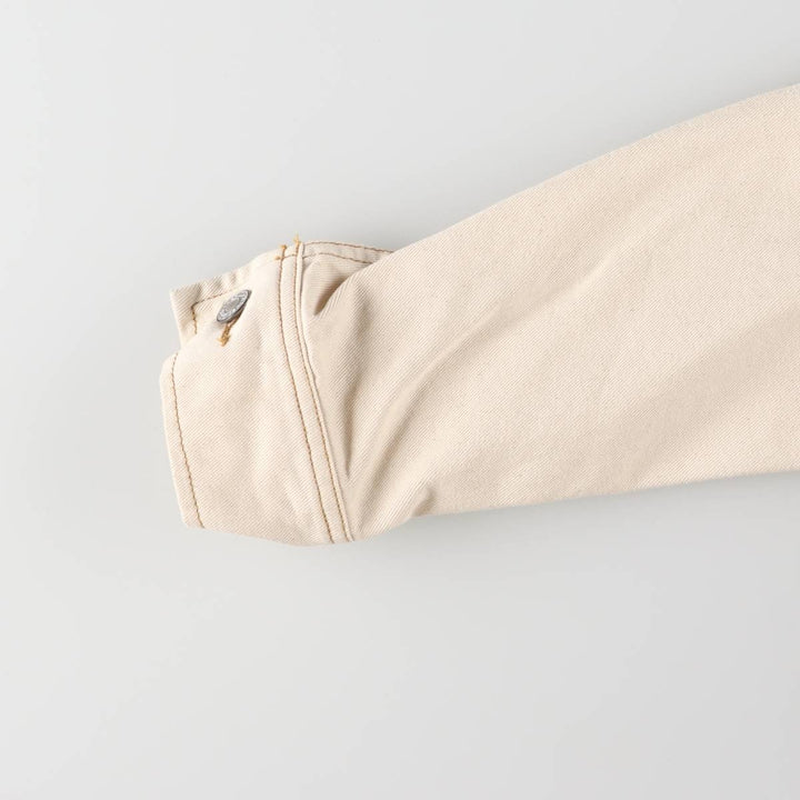 Dickies cropped work jacket for women, size S cotton Beige type Vintage Second Hand