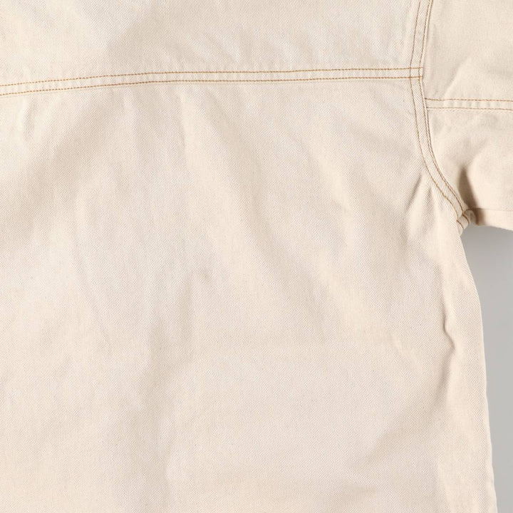 Dickies cropped work jacket for women, size S cotton Beige type Vintage Second Hand