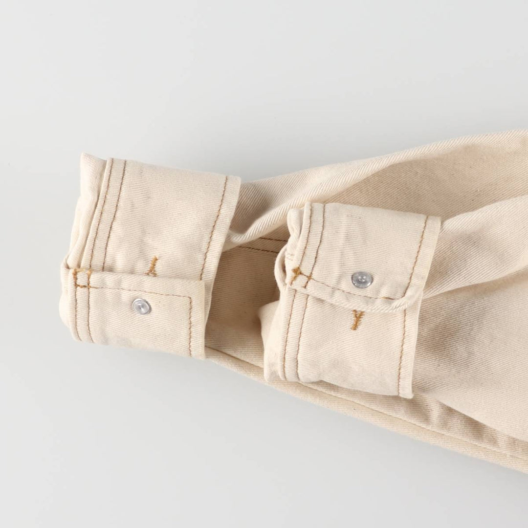 Dickies cropped work jacket for women, size S cotton Beige type Vintage Second Hand