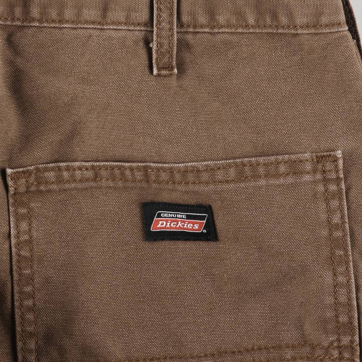 Dickies Relaxed Fit Duck Work Pants Men's W34 cotton brown type Vintage Second Hand
