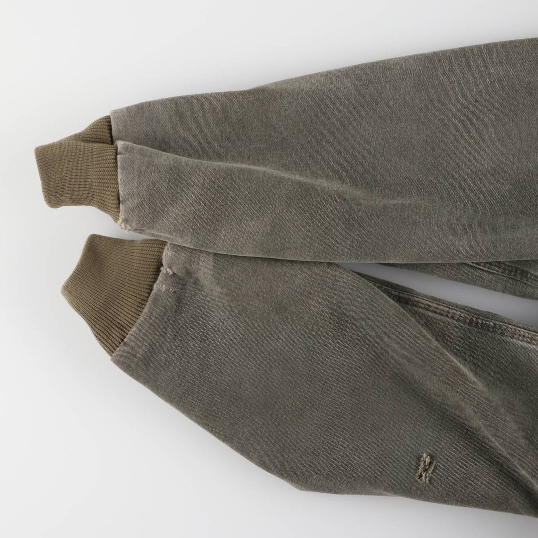 00'S Carhartt Active Jacket Duck Full Zip Parka Made in USA Men's XL unclear Khaki type Vintage Second Hand