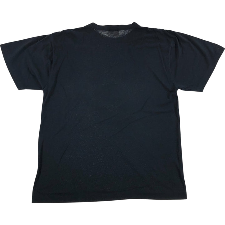 90'S Penmans bird print animal t-shirt, made in Canada, men's size L, vintage polyester black type Vintage Second Hand