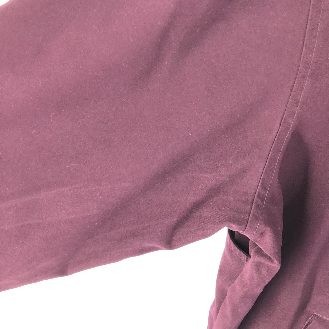 Ralph Lauren POLO GOLF Anorak Jacket, Men's Size L polyester wine-red Vintage Second Hand
