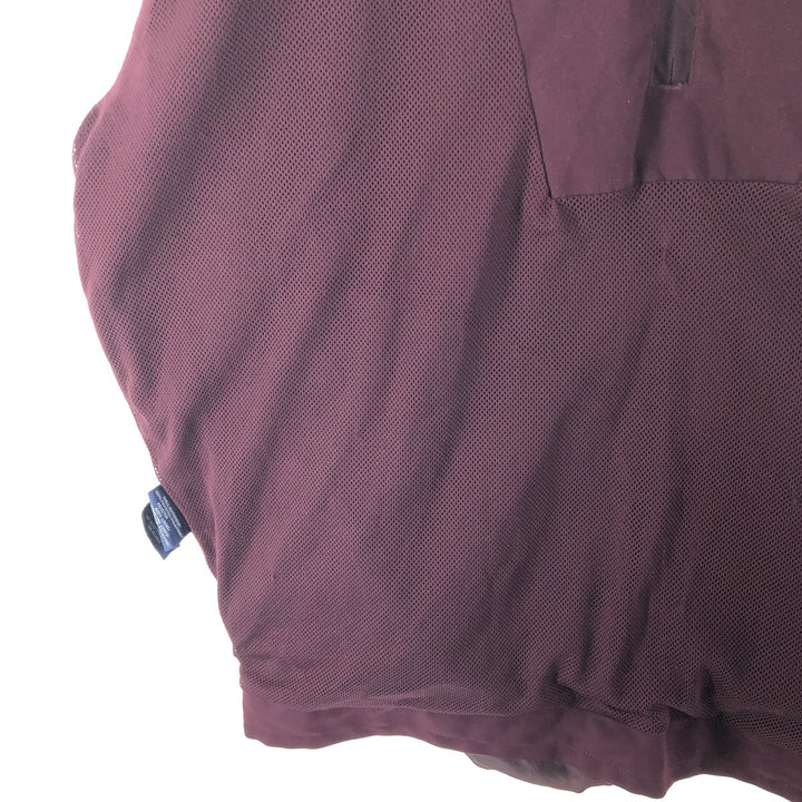 Ralph Lauren POLO GOLF Anorak Jacket, Men's Size L polyester wine-red Vintage Second Hand