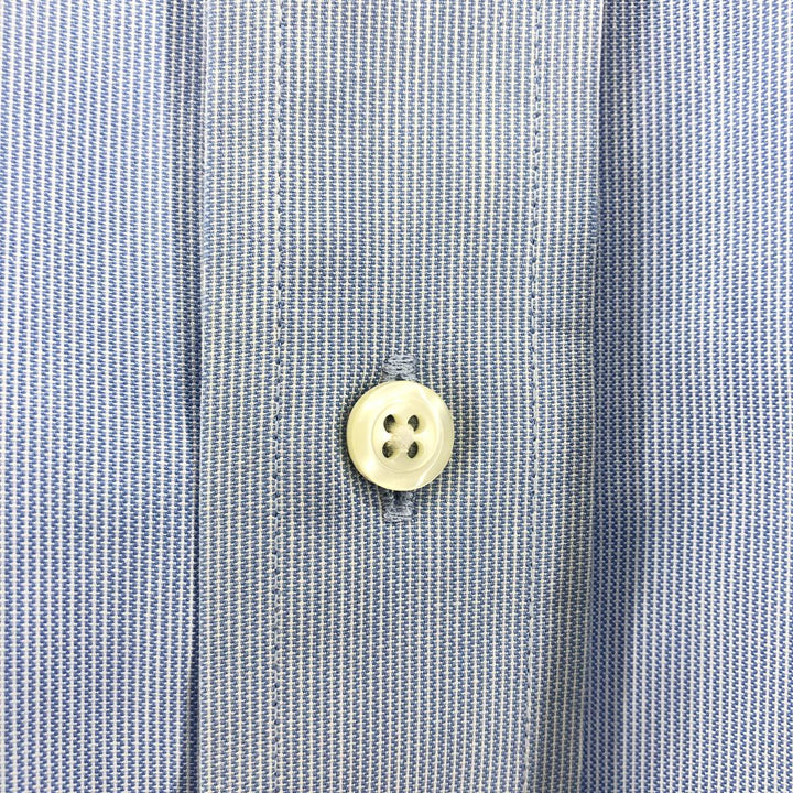 Brooks Brothers Est.1818 Long Sleeve Cotton Shirt, Men's XL cotton Blue type light blue Vintage Second Hand
