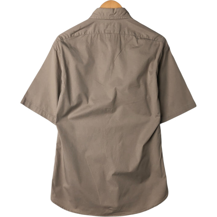 Ralph Lauren BLAKE short sleeve button down shirt, men's size L cotton Beige type Vintage Second Hand