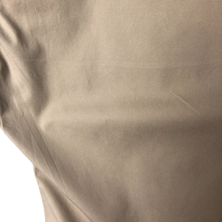 Ralph Lauren BLAKE short sleeve button down shirt, men's size L cotton Beige type Vintage Second Hand
