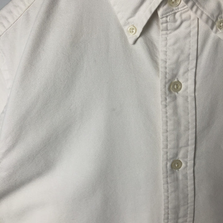 Ralph Lauren Classic Fit short sleeve button down shirt, men's size M unclear white type Vintage Second Hand