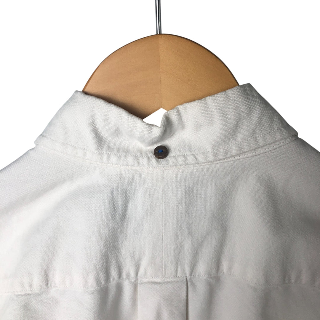 Ralph Lauren Classic Fit short sleeve button down shirt, men's size M unclear white type Vintage Second Hand