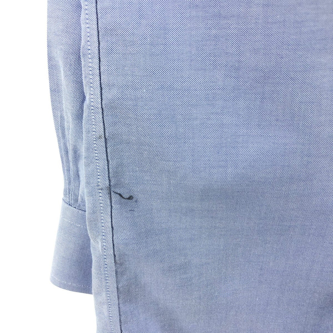 Brooks Brothers 346 long sleeve button-down shirt, men's size L Supima Cotton blue type Vintage Second Hand