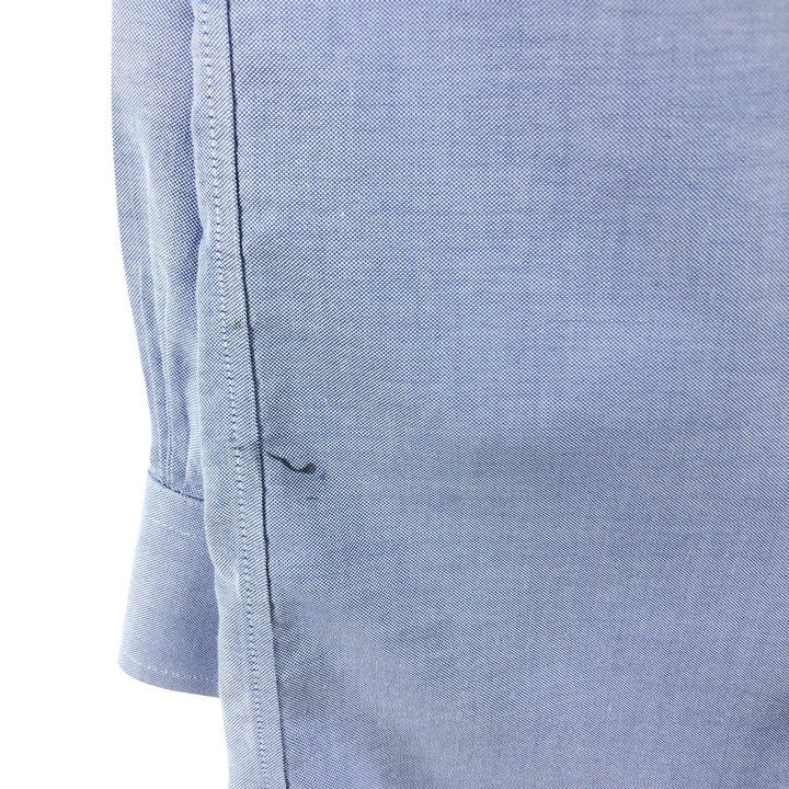 Brooks Brothers 346 long sleeve button-down shirt, men's size L Supima Cotton blue type Vintage Second Hand