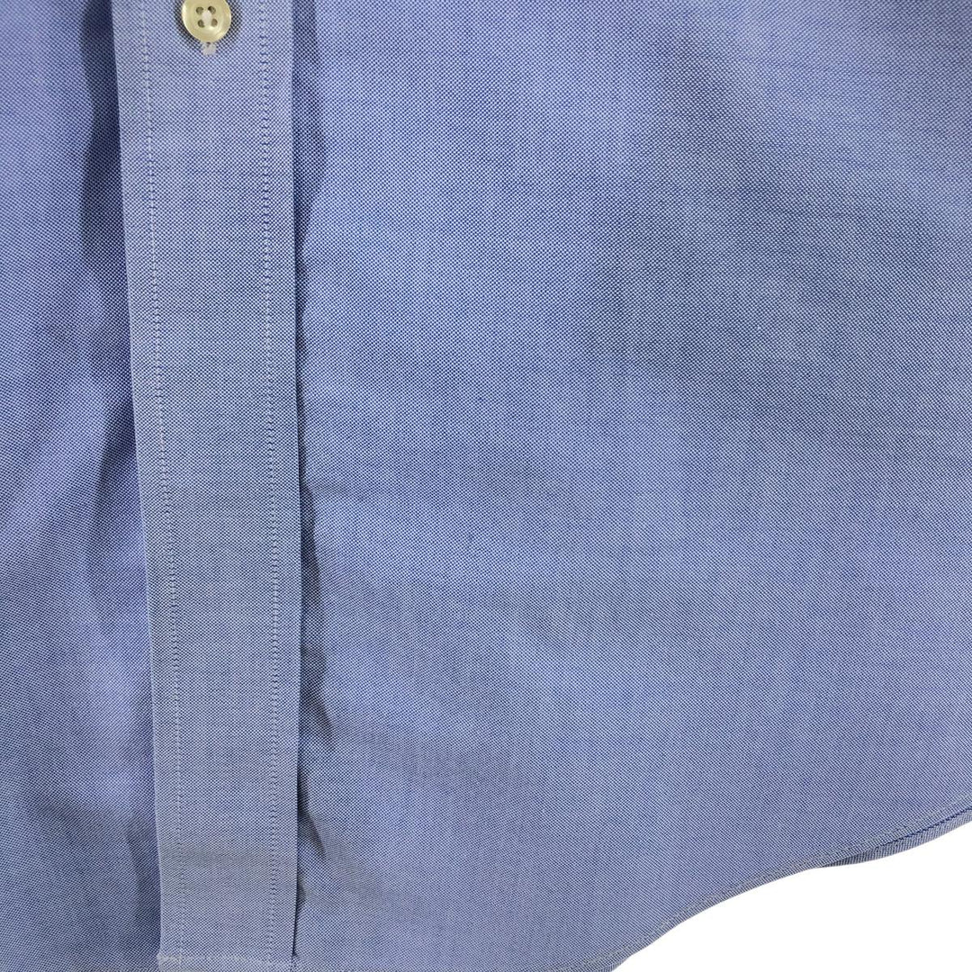 Brooks Brothers 346 long sleeve button-down shirt, men's size L Supima Cotton blue type Vintage Second Hand