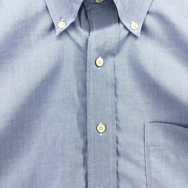 Brooks Brothers 346 long sleeve button-down shirt, men's size XL cotton blue type Vintage Second Hand